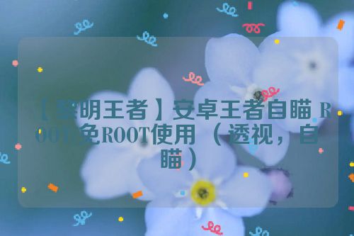 【黎明王者】安卓王者自瞄 ROOT/免ROOT使用 （透视，自瞄） 第1张